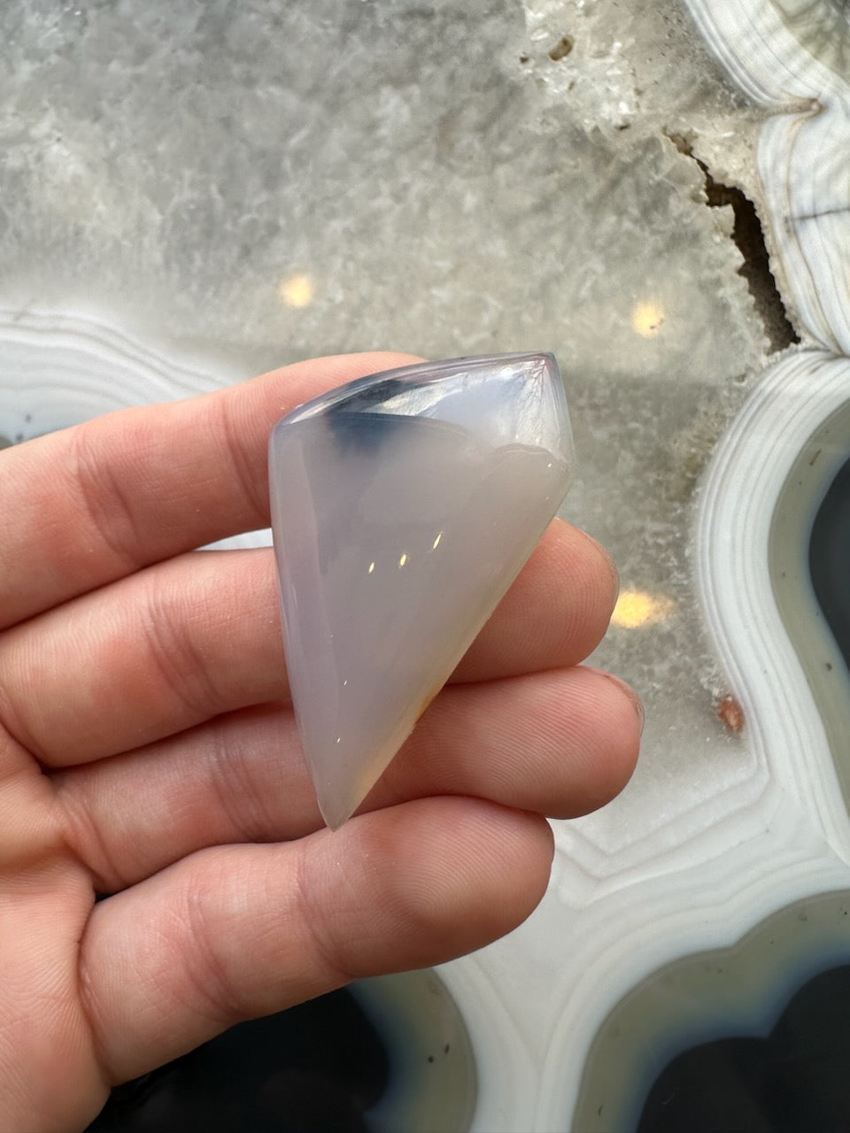 Moss Agate Cabochon