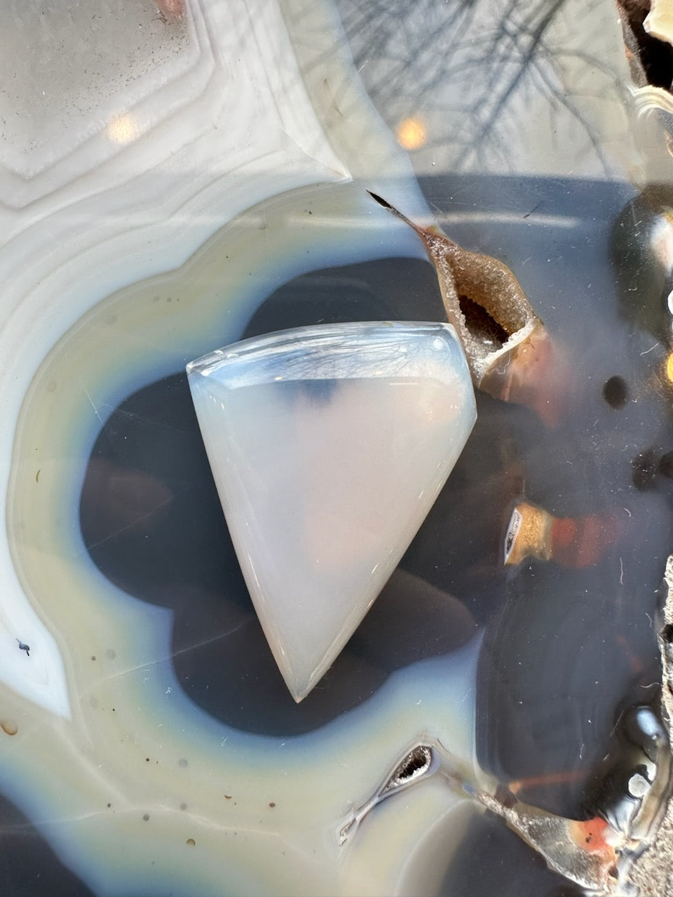 Moss Agate Cabochon