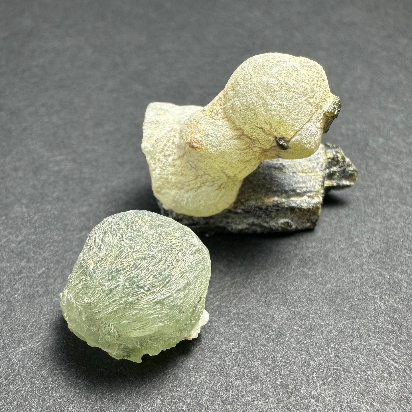 Prehnite with Epidote Cluster from Kayes Region, Mali, West Africa