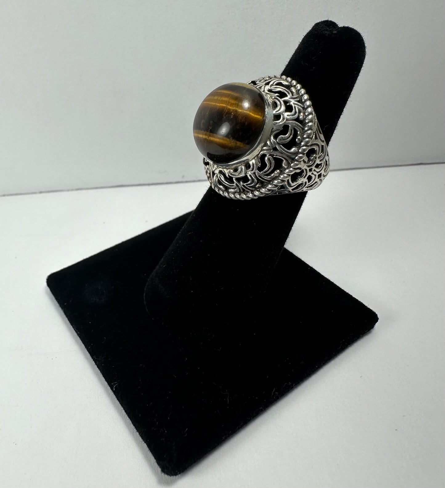 Tiger's Eye Ring