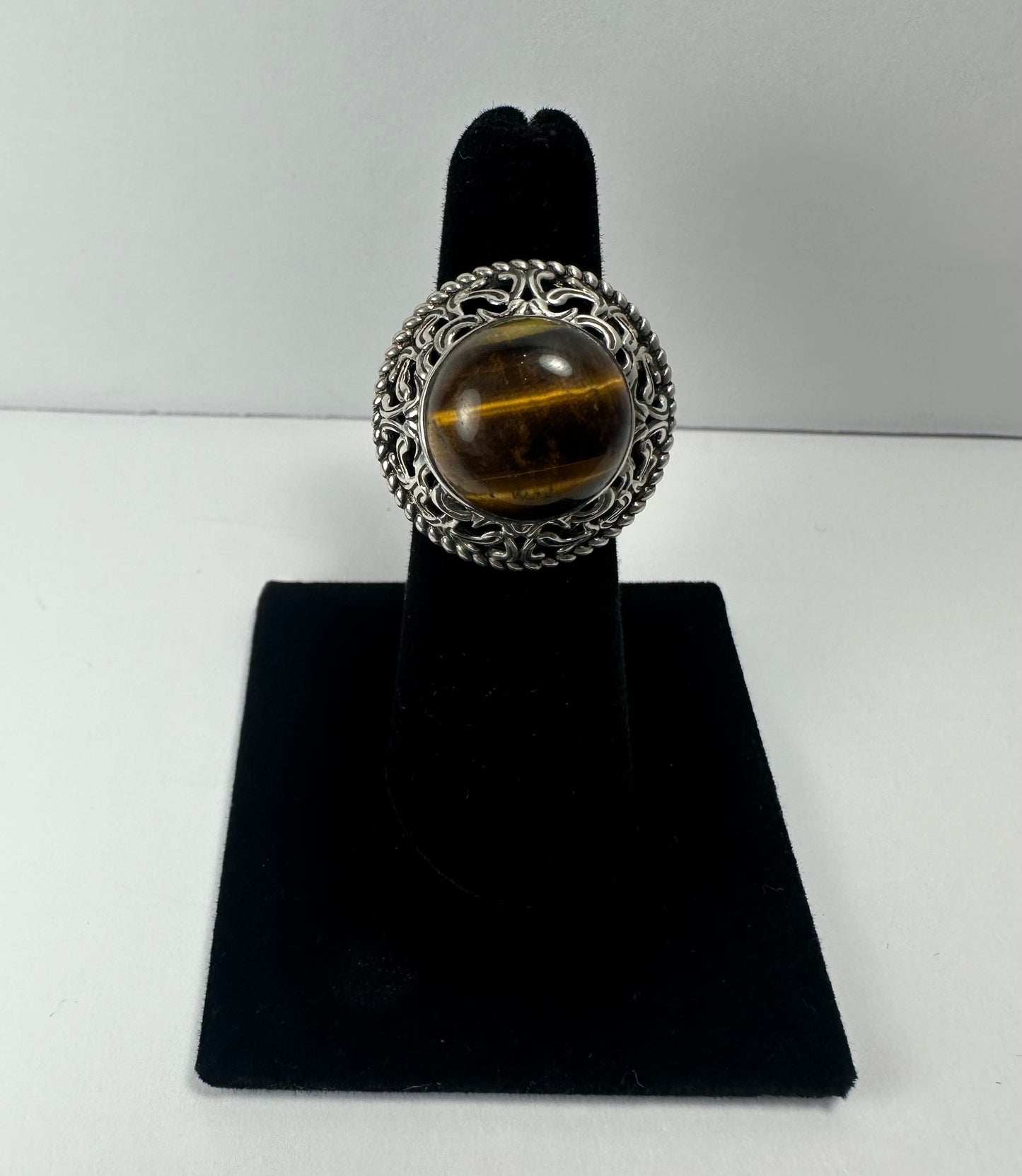 Tiger's Eye Ring