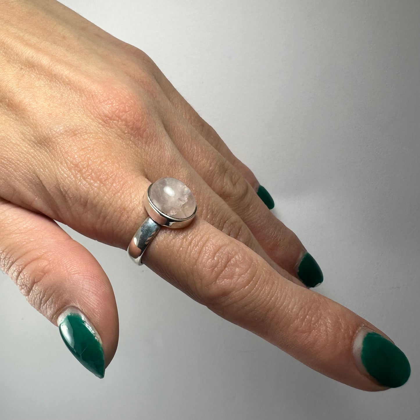 Rose Quartz Ring