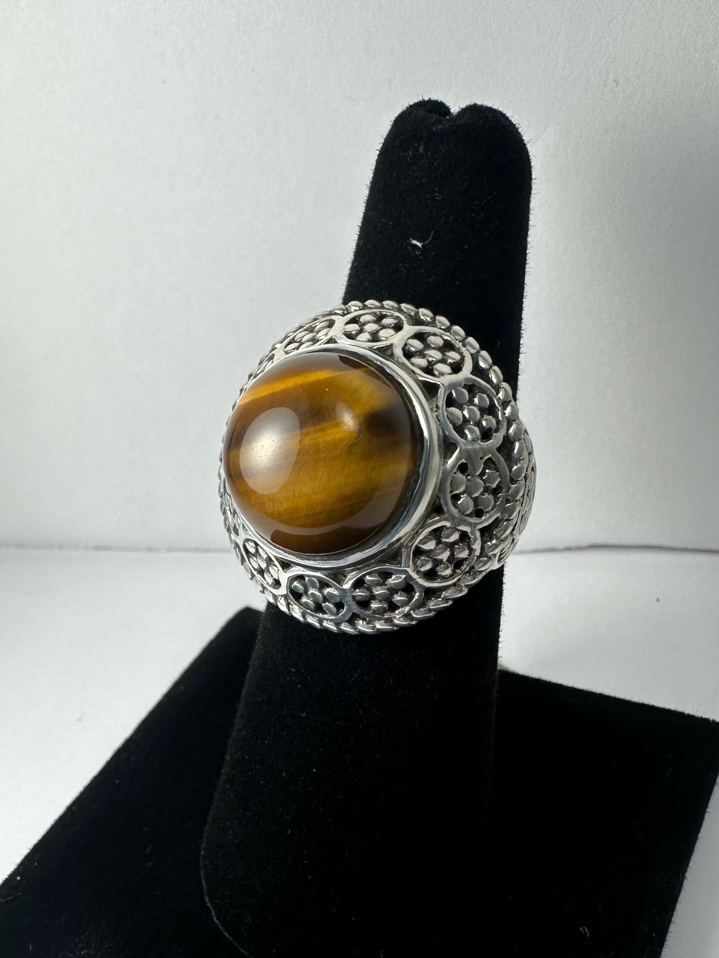 Tiger's Eye Ring