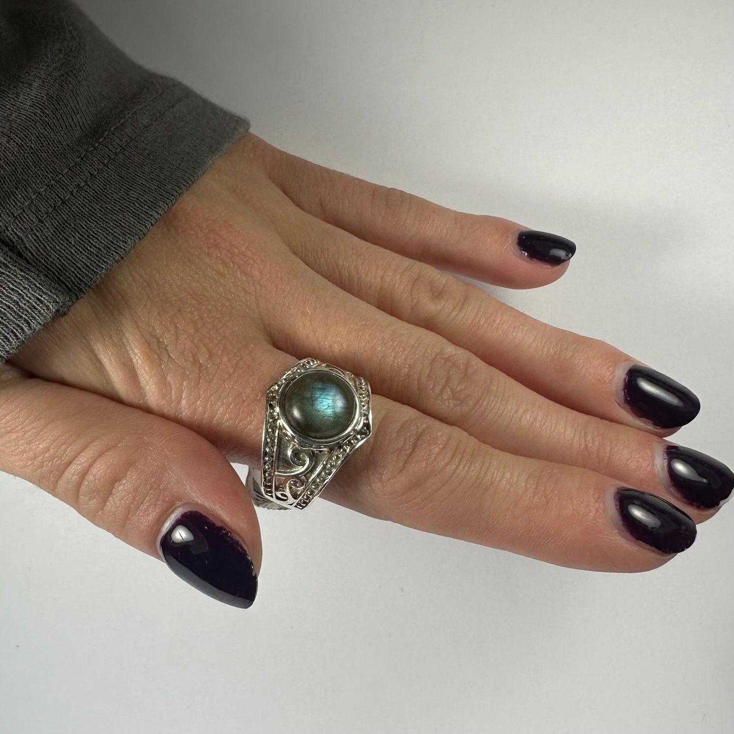 Labradorite Ring