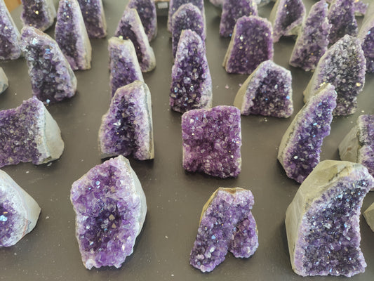 Amethyst Cut Base Geode
