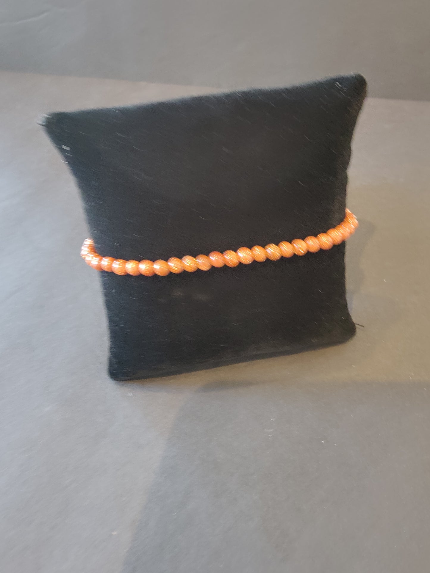 Beaded Stone Bracelet 4mm