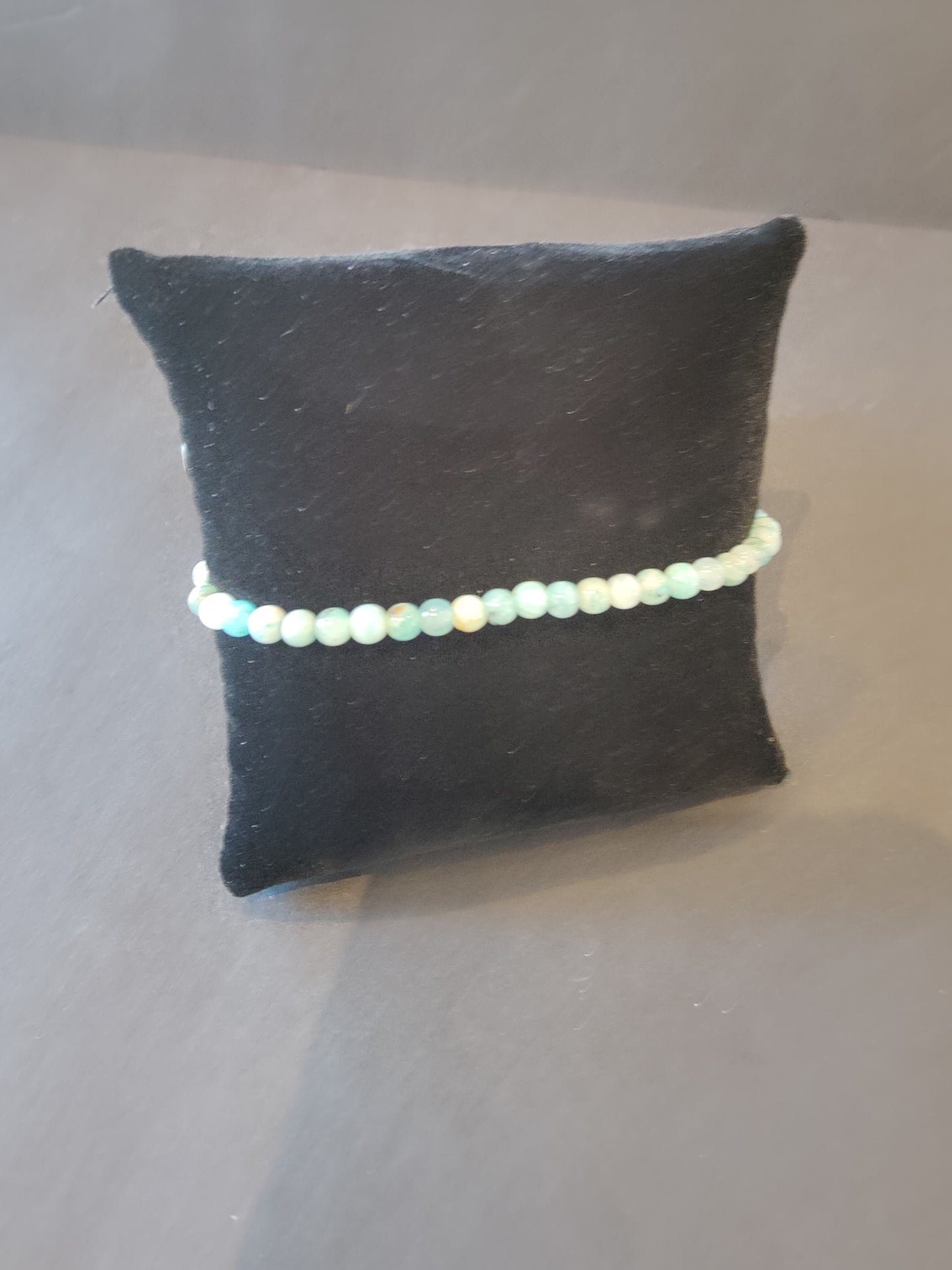 Beaded Stone Bracelet 4mm