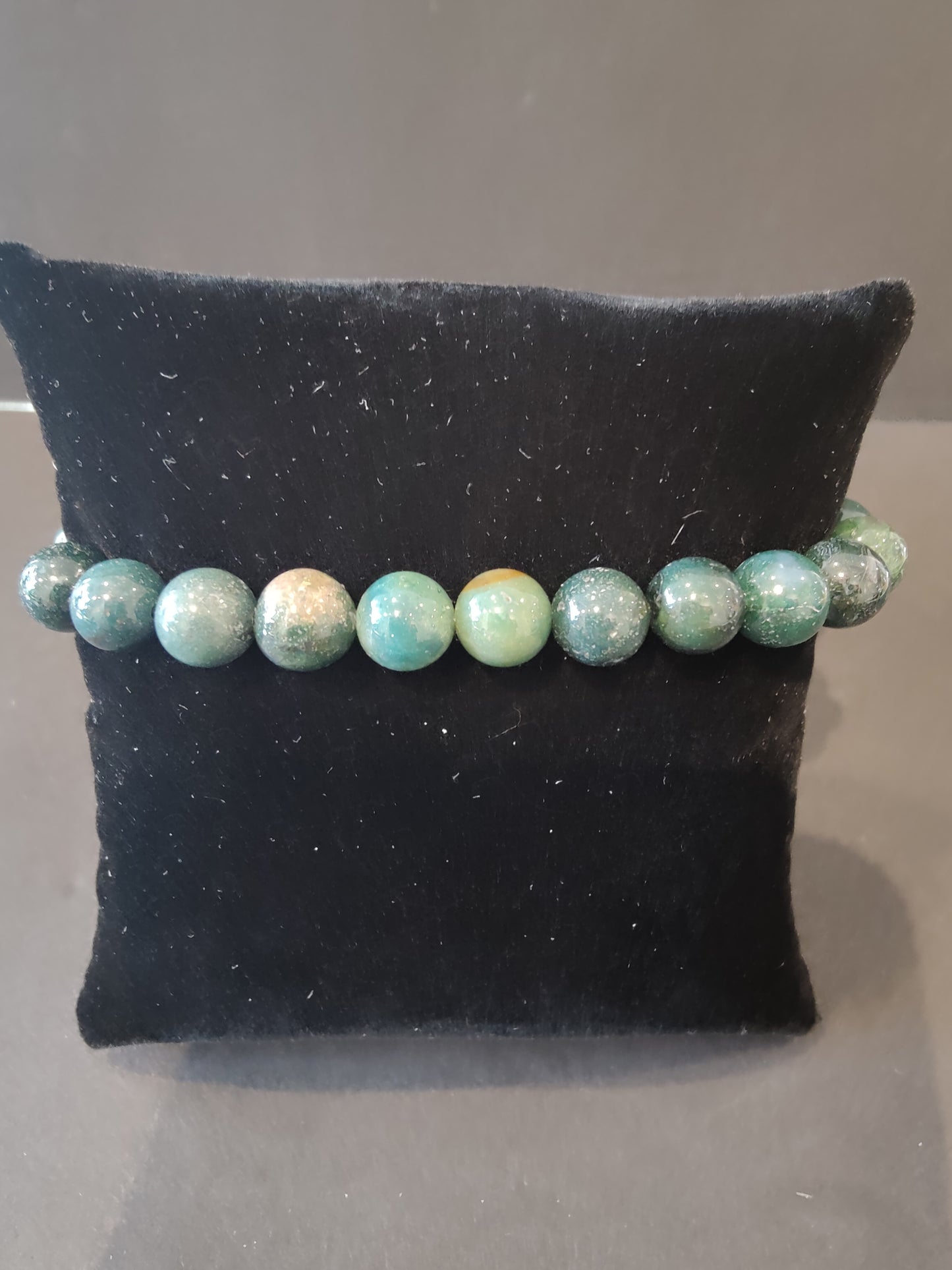 Beaded Stone Bracelet 8mm