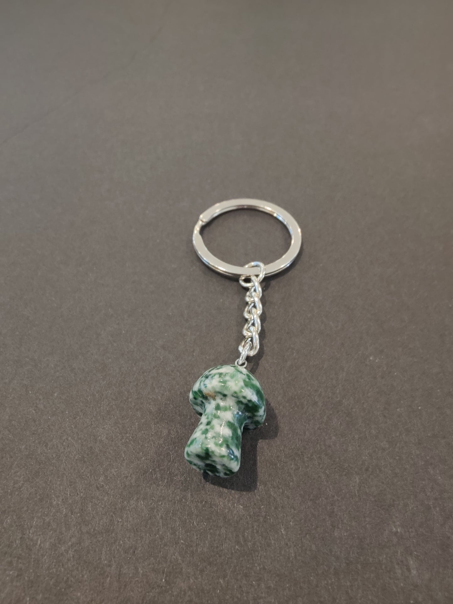 Stone Mushroom Keychain