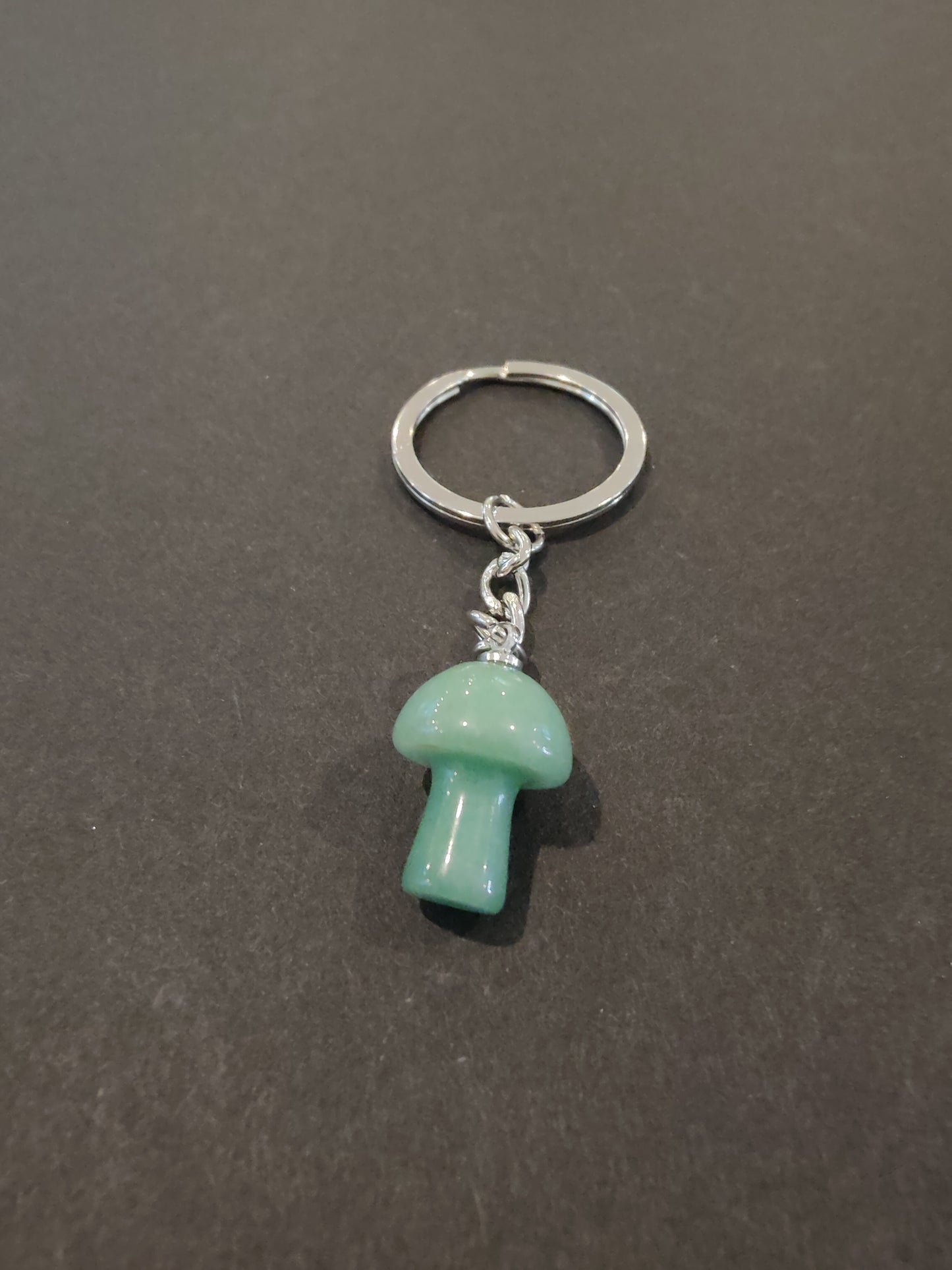 Stone Mushroom Keychain