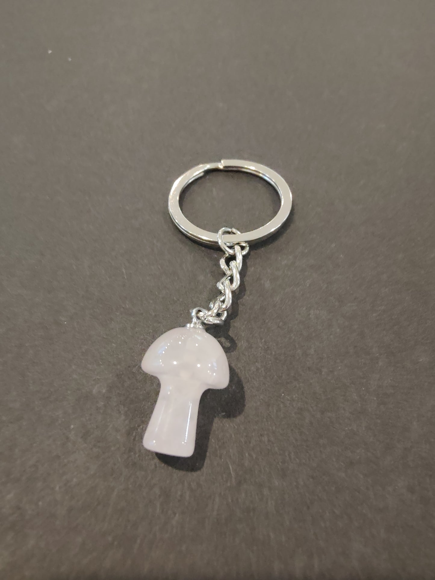 Stone Mushroom Keychain