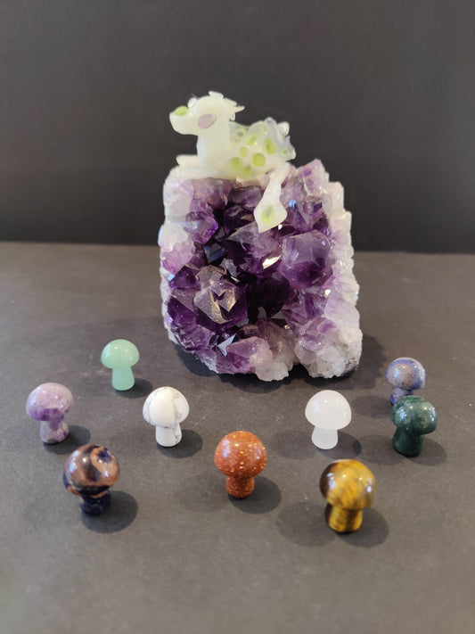 Mushroom Stone Sculpture