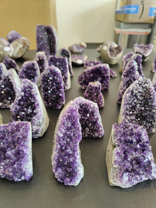 Amethyst Cut Base Geode