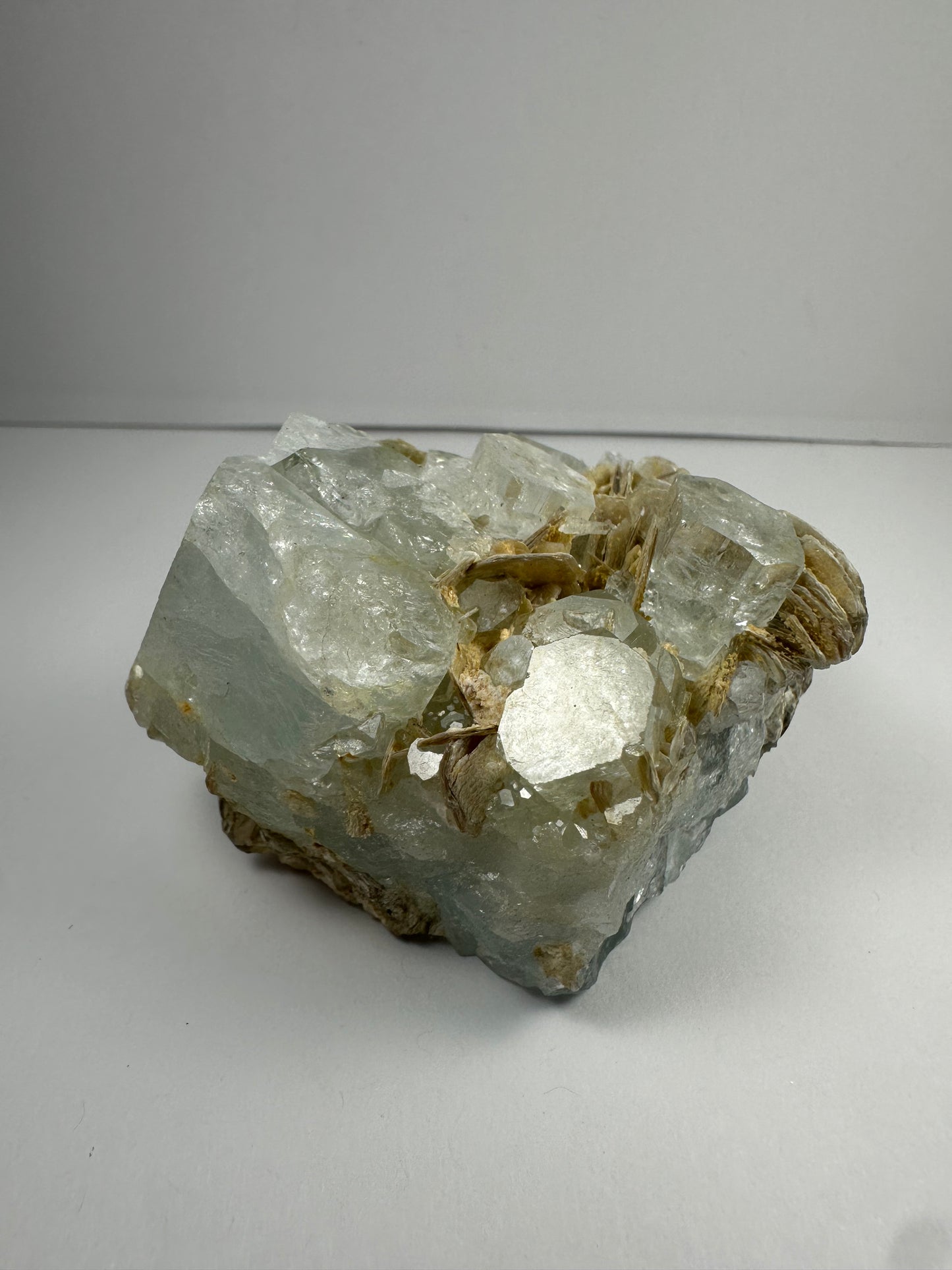 Aquamarine with Muscovite Shigar Valley, Skardu, Pakstan