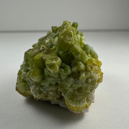 Pyromorphite with Plumbogummite on Matrix from Guangxi, China