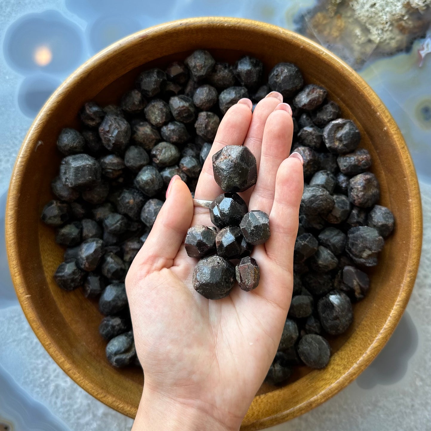 Red Almandine Garnet Bag 5 Pack