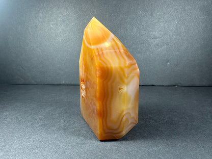 Banded Carnelian Tower from Brazil