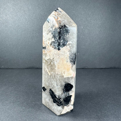 Peach Moonstone Tower from Brazil