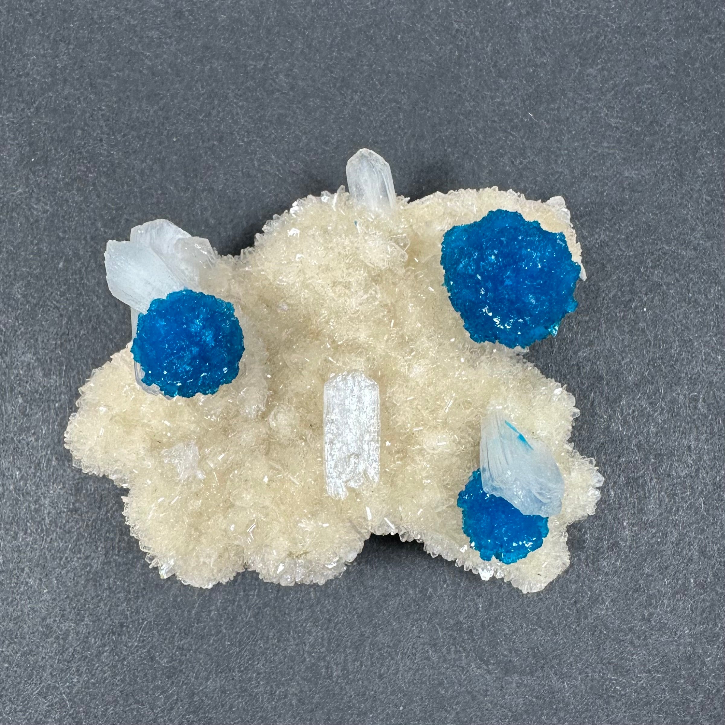 Cavansite on Stilbite Matrix from Maharashtra, Pune, India – Rare Earth ...
