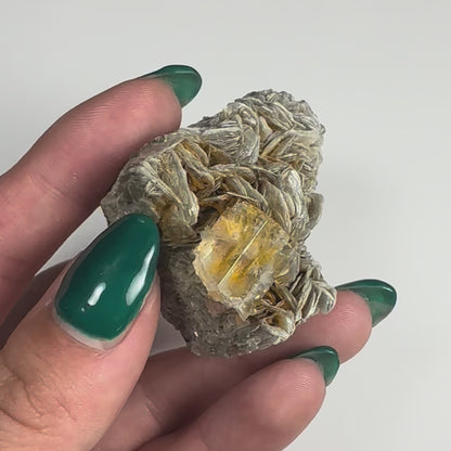 Aquamarine with Muscovite on Matrix Shigar Valley, Skardu, Pakistan