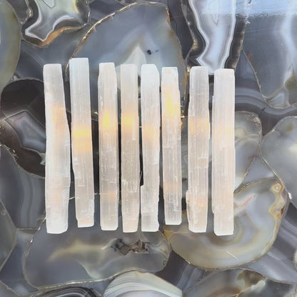 Selenite Stick 15cm from Morocco