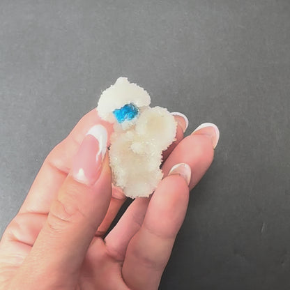 Cavansite Ball 'Floaters' on Stilbite MD
