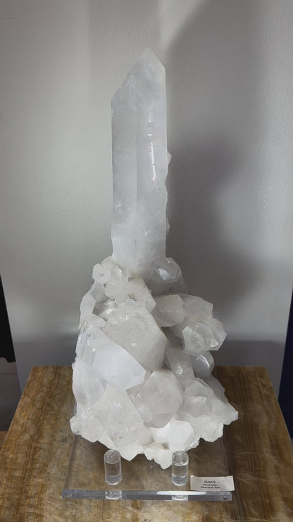 Quartz Cluster with XL Point