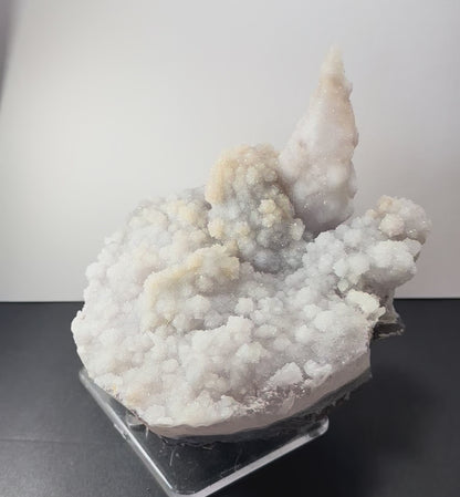 Druzy Calcite Cluster on Agate Brazil