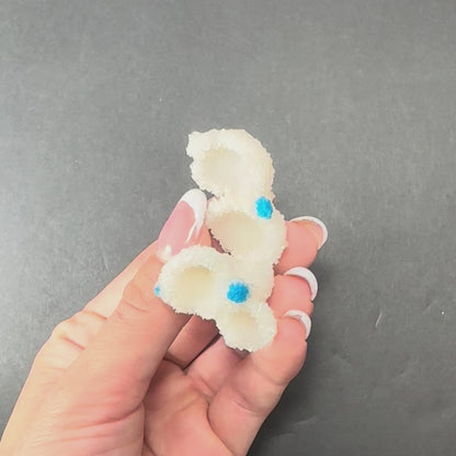 Cavansite Ball 'Floaters' on Stilbite MD