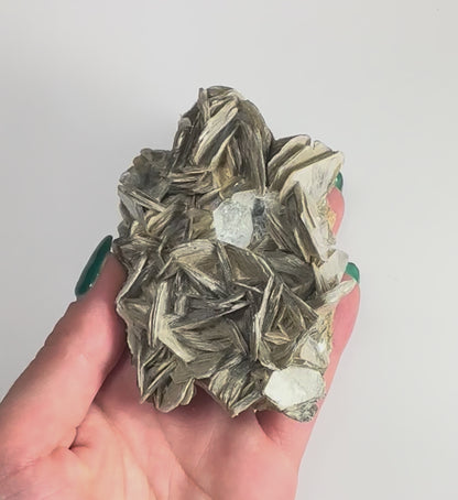 Aquamarine with Muscovite on Matrix from Shigar Valley, Skardu, Pakistan
