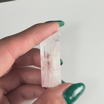 Terminated Pink Spodumene Kunzite Crystal