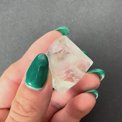 White Topaz Crystal from Spitzkoppe, Namibia