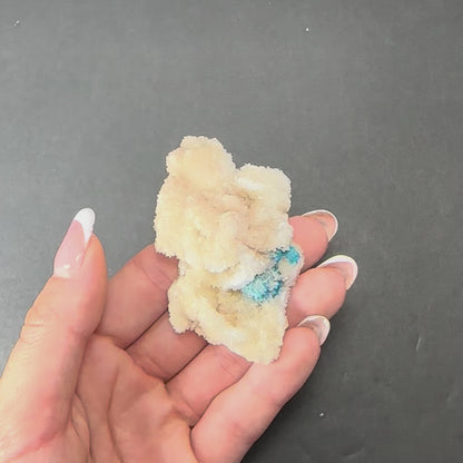Cavansite Ball 'Floaters' on Stilbite MD
