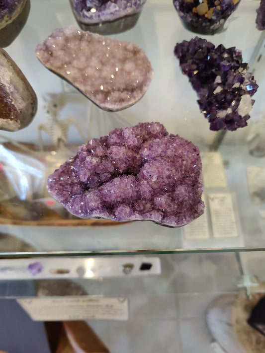 Polished Amethyst Druze Sculpture